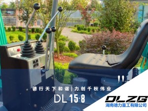 DL 15-8微小型挖掘機