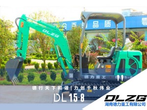 DL15-8微型履帶式挖掘機