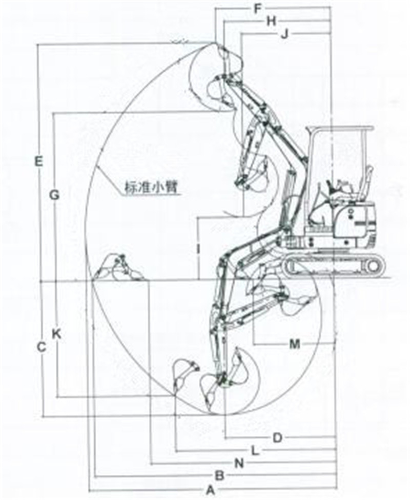 微型履帶式挖掘機